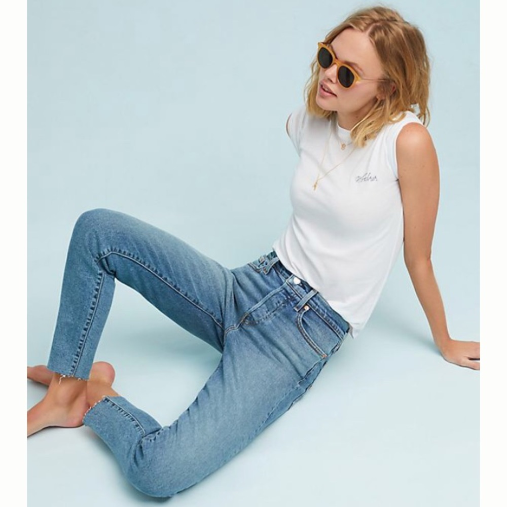 Levi Wedgie Icon Jeans from Anthropologie